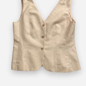 Hm cream button up tailored
